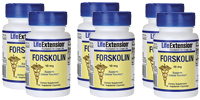 LifeExtension Forskolin 6 Bottles